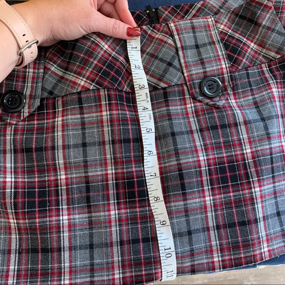 Plaid y2k Mini Skirt - Picture 6 of 6